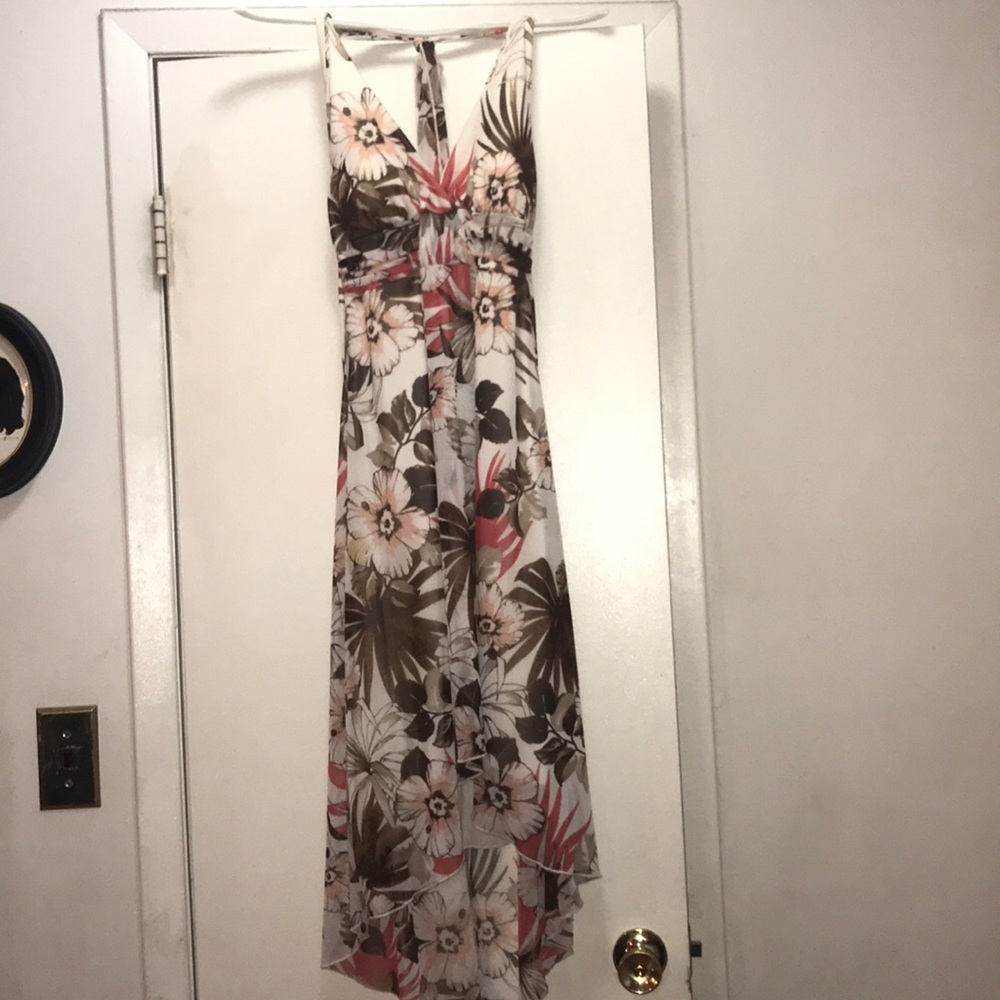 High Low Halter Dress